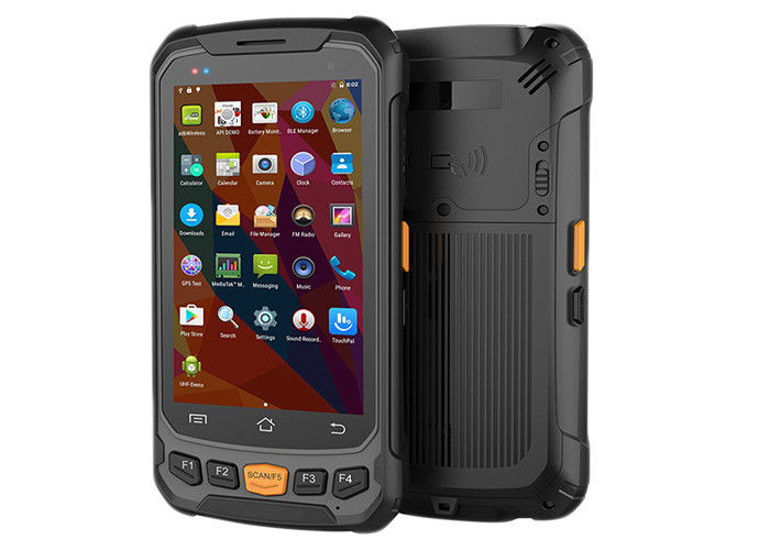 Industrial Handheld Computer Barcode Scanner PDA With 4G NFC For Wireless Ordering