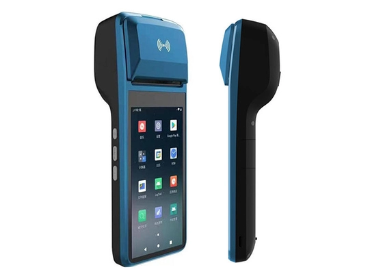 China Mini Handheld Android POS Terminal with Printer &amp; Barcode Scanner NFC Card Reader supplier