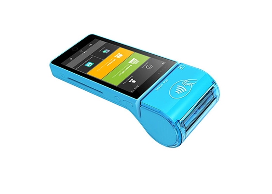 China 5.5 Inch Portable Handheld POS Machine Mobile Credit Card Terminal With NFC Reader / GPS supplier