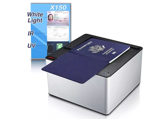 China X150 Portable Biometric Full Page OCR ID Passport Scanner MRZ Passport Reader Price supplier