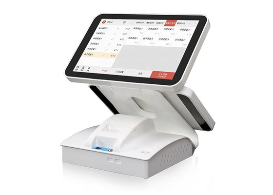 China 12&quot; All in One Dual Screen Android POS System with Thermal Printer Free Software supplier
