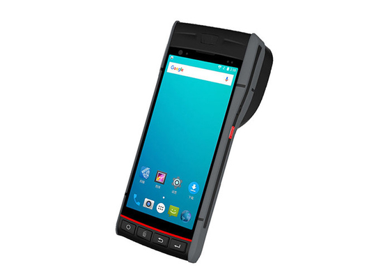 Android Barcode Scanner Device with 58mm Barcode Printer Mobile Terminal Handheld 2D Pda