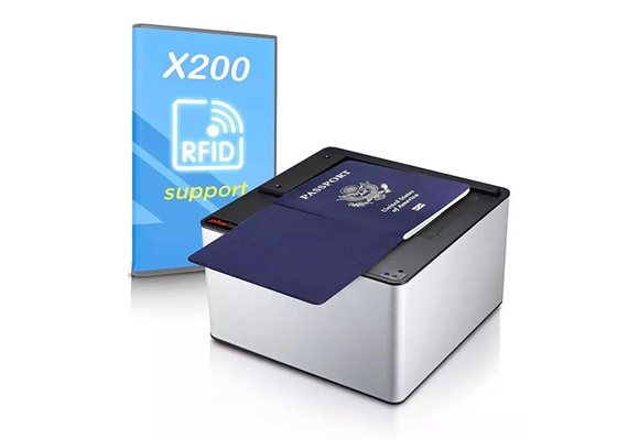 X200 RFID Document OCR MRZ Passport Scanner Kiosk MRZ e-Passport ID Card Reader Machine