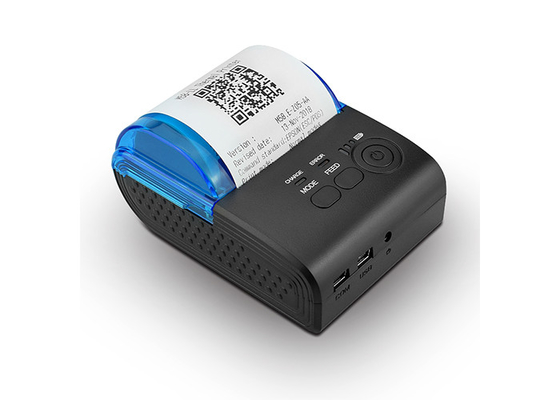 Mini Portable Blue tooth thermal printer Photo Receipt Bill Printer with 58mmx50mm Paper Cabin