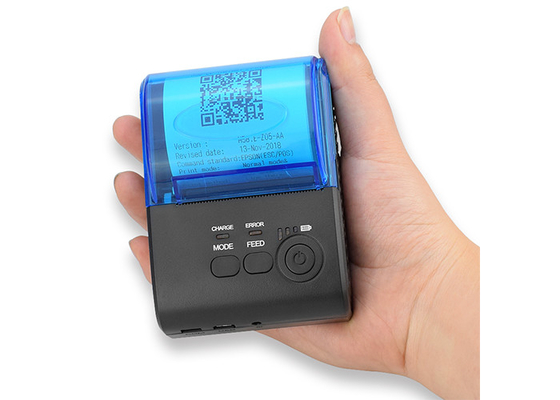 Mini Portable Blue tooth thermal printer Photo Receipt Bill Printer with 58mmx50mm Paper Cabin