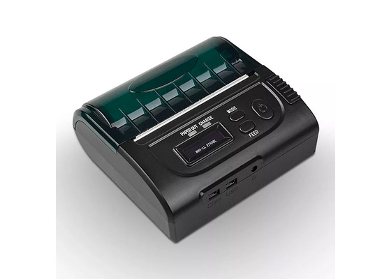 Handheld 80mm Mobile Portable Thermal Printer Bluetooth with LED Display Battery Indicator