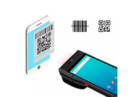 Android Mobile POS QR Code Scanner Barcode Terminal Handheld Computer With Printer