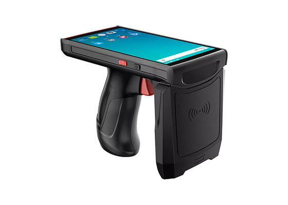 5.7" Android Handheld Mobile Phone UHF RFID Reader Terminal With NFC 2D Barcode Scanner
