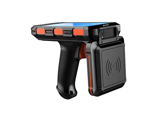 Long Range Handheld Android PDA Barcode Scanner NFC LF HF RFID Reader for Wrist Bands