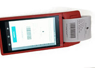 Android Wireless 3G Handheld POS Terminal With Thermal Printer / Barcode Scanner