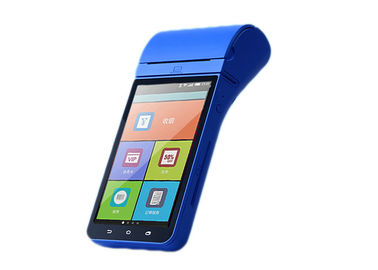 5.5 Inch EDC Android Handheld POS with Printer / NFC Reader / Fingerprint Reader