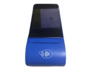 4G Tablet Handheld Payment Devices , Android 5.1 Mobile Credit Card Machine with Printer