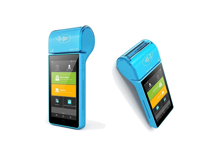 5.5 Inch Smart Handheld Android Mobile POS Terminal For Restaurant / Bank Payment