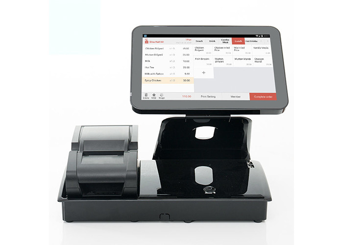 Android Tablet Cash Register System , Windows PC Tablet POS With Software Support WIFI