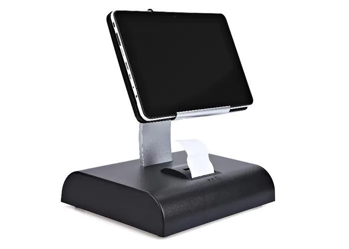 Wifi Bluetooth Tablet Stand Android POS System With 58mm Thermal Receipt Printer