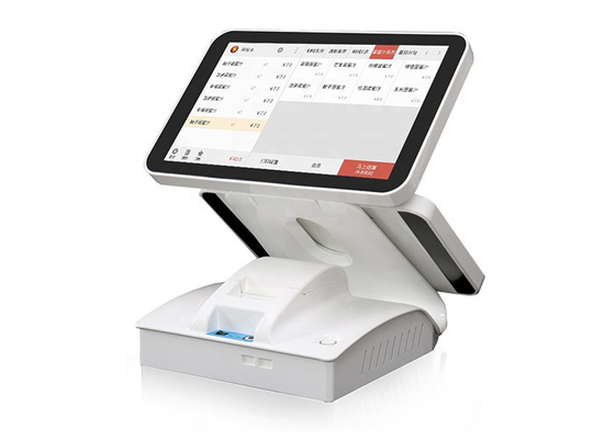 12&quot; All in One Dual Screen Android POS System with Thermal Printer Free Software supplier