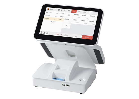 12&quot; All in One Dual Screen Android POS System with Thermal Printer Free Software supplier