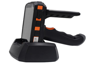 Rugged Handheld Android 7.0 Barcode Scanner PDA with RFID LF 134.2 KHz supplier